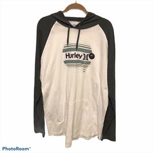 Men’s Hurley Pullover Hooded Long Sleeve Shirt